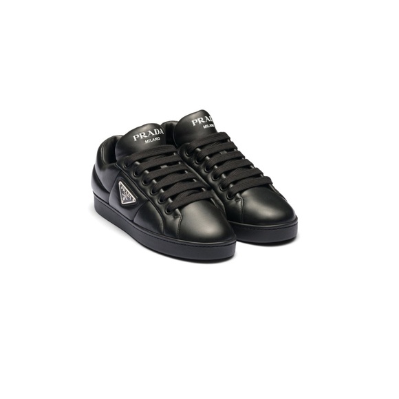 Prada Triangle Logo puffy sneakers Sz 37.5 - Picture 1 of 7